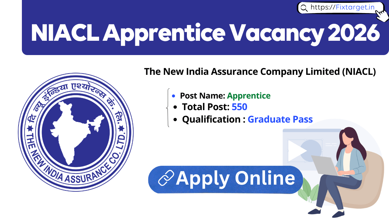 NIACL Apprentice Recruitment 2026