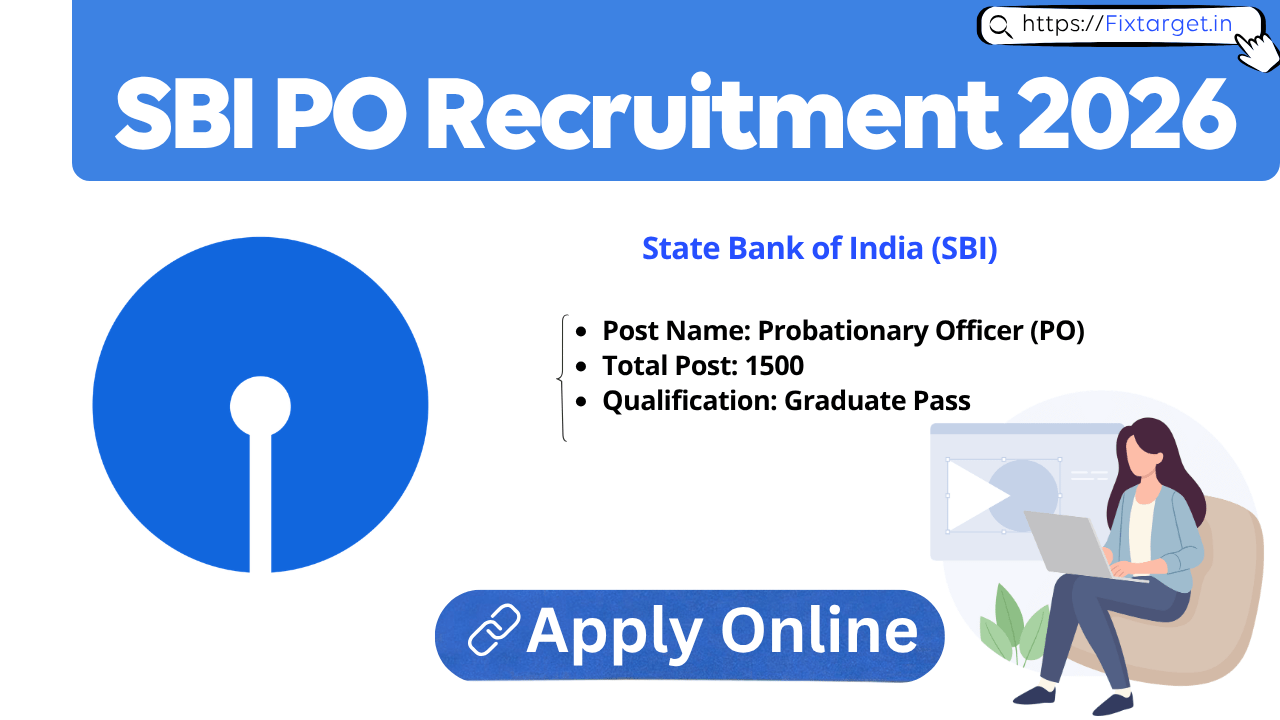 SBI PO Recruitment 2026