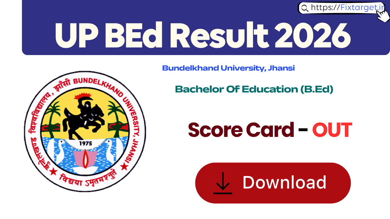 UP BEd Result 2026