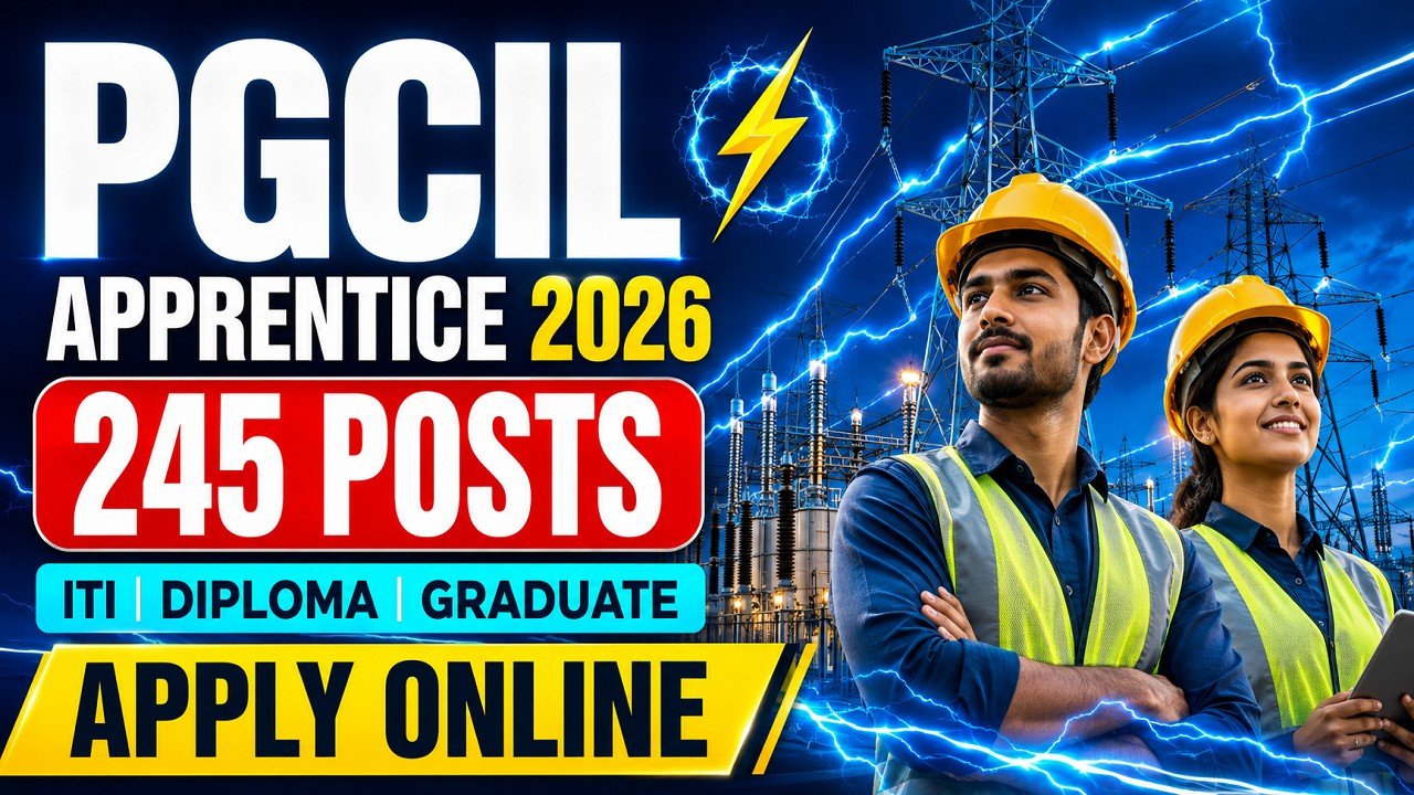 PGCIL Apprentice Recruitment 2026