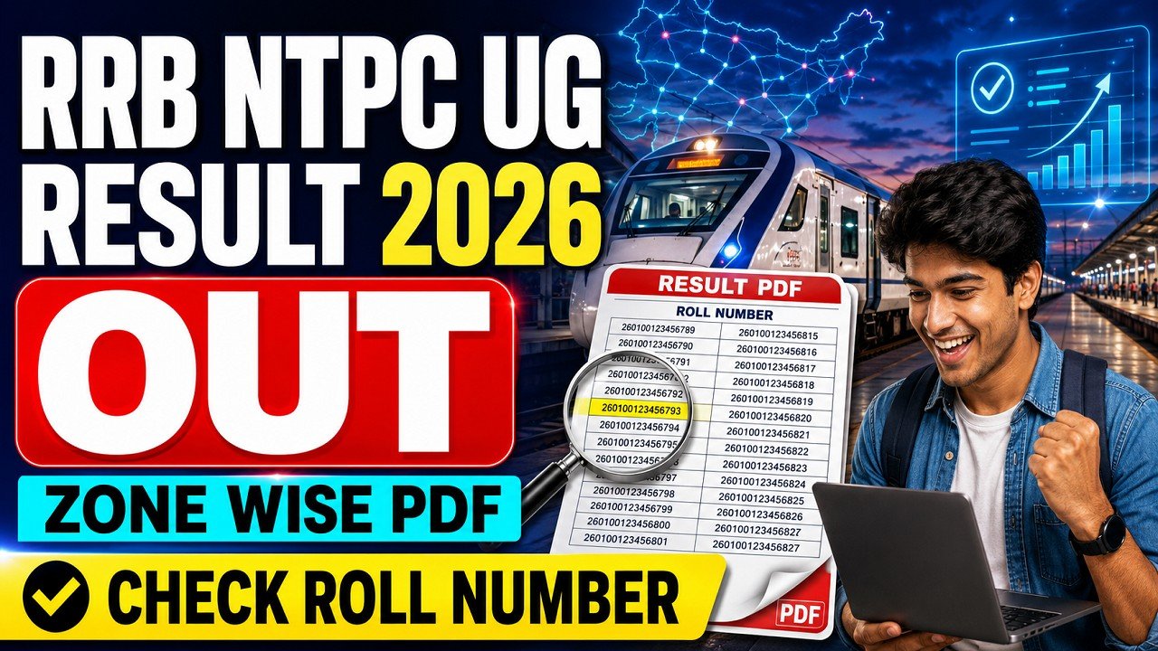 RRB NTPC UG Result 2026
