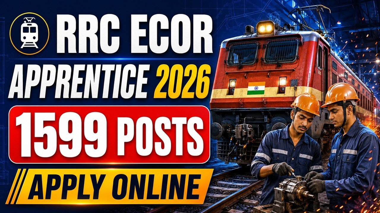RRC ECOR Apprentice Recruitment 2026