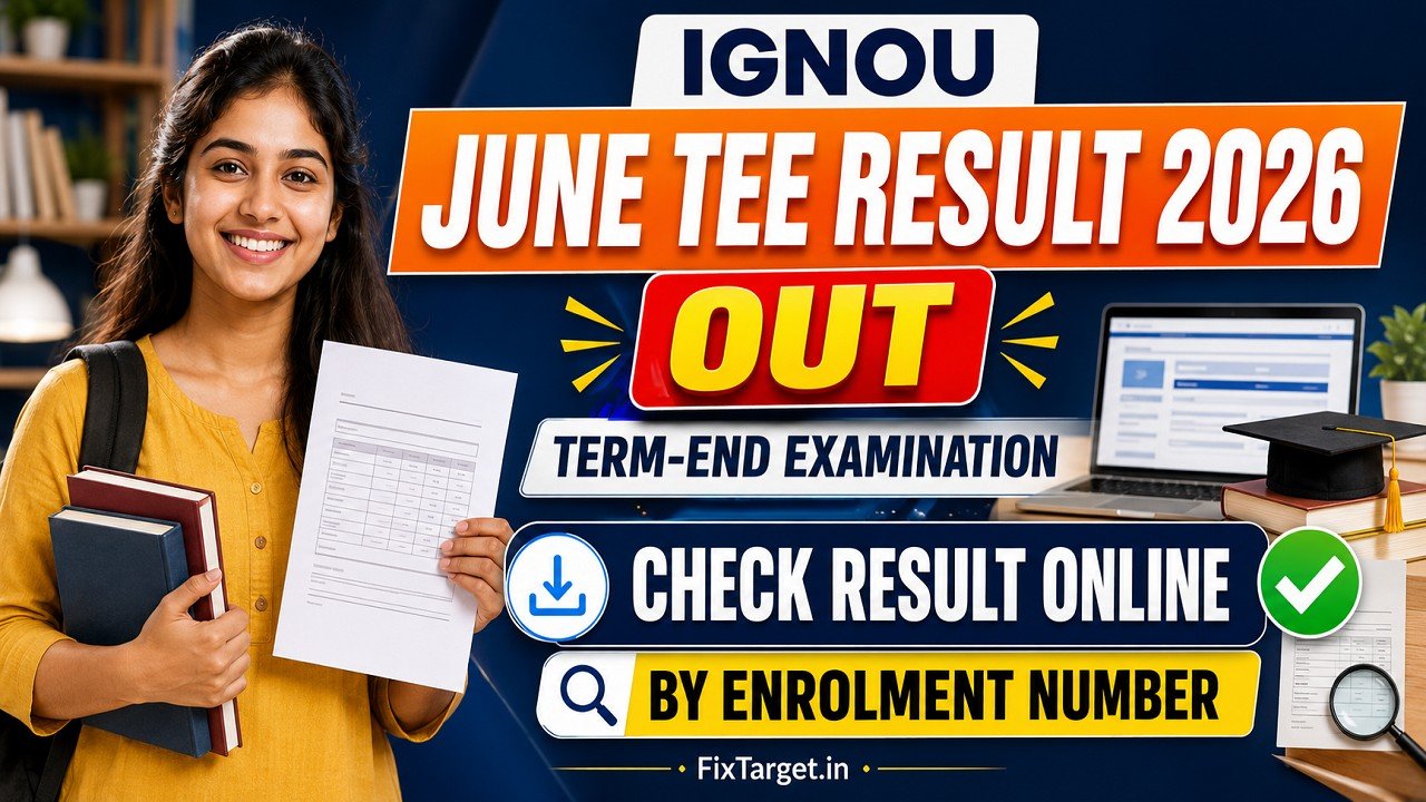 IGNOU June Result 2026