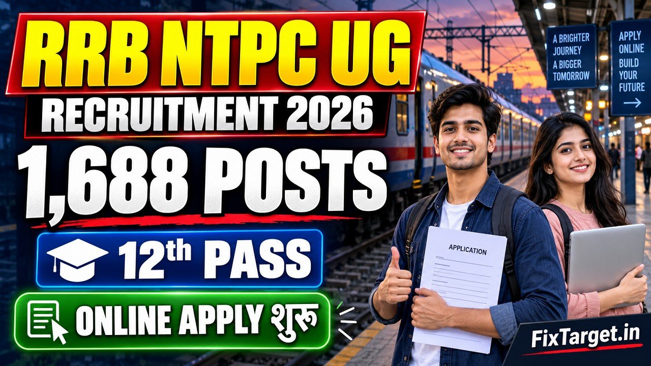 RRB NTPC UG Recruitment 2026